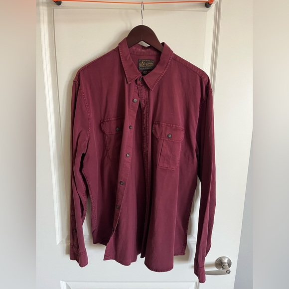 Lucky Brand Mens Button Down and Henley Shirts Size XL - Picture 5 of 6